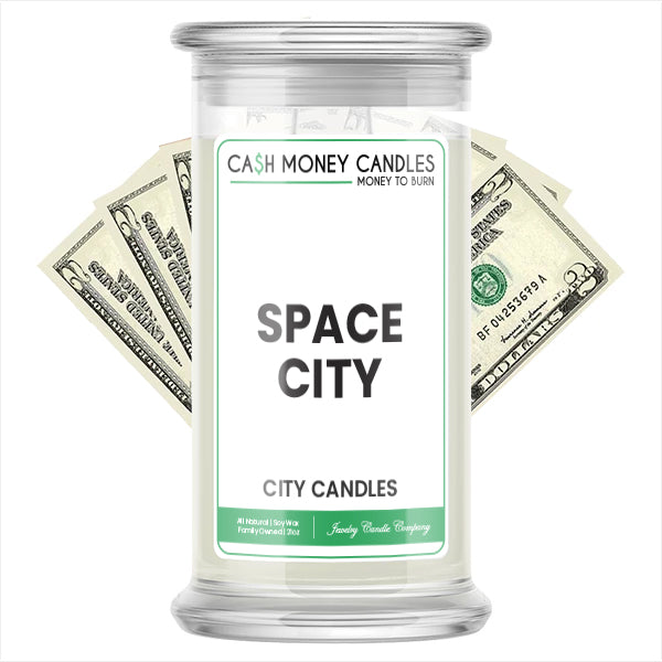 Space City Cash Candle