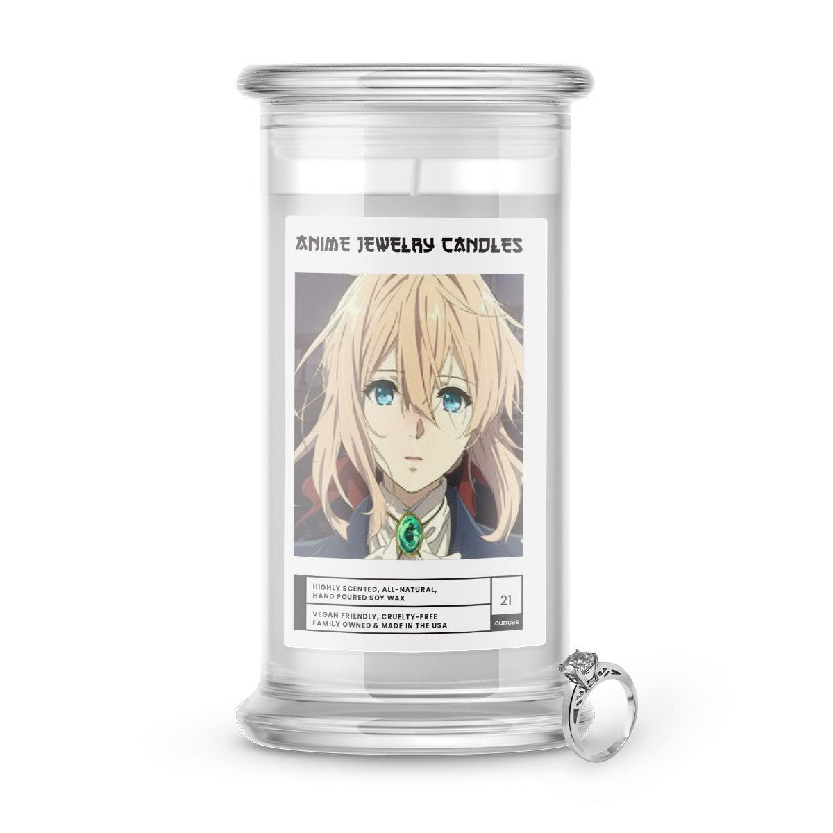 Evergarden, Violet | Anime Jewelry Candles