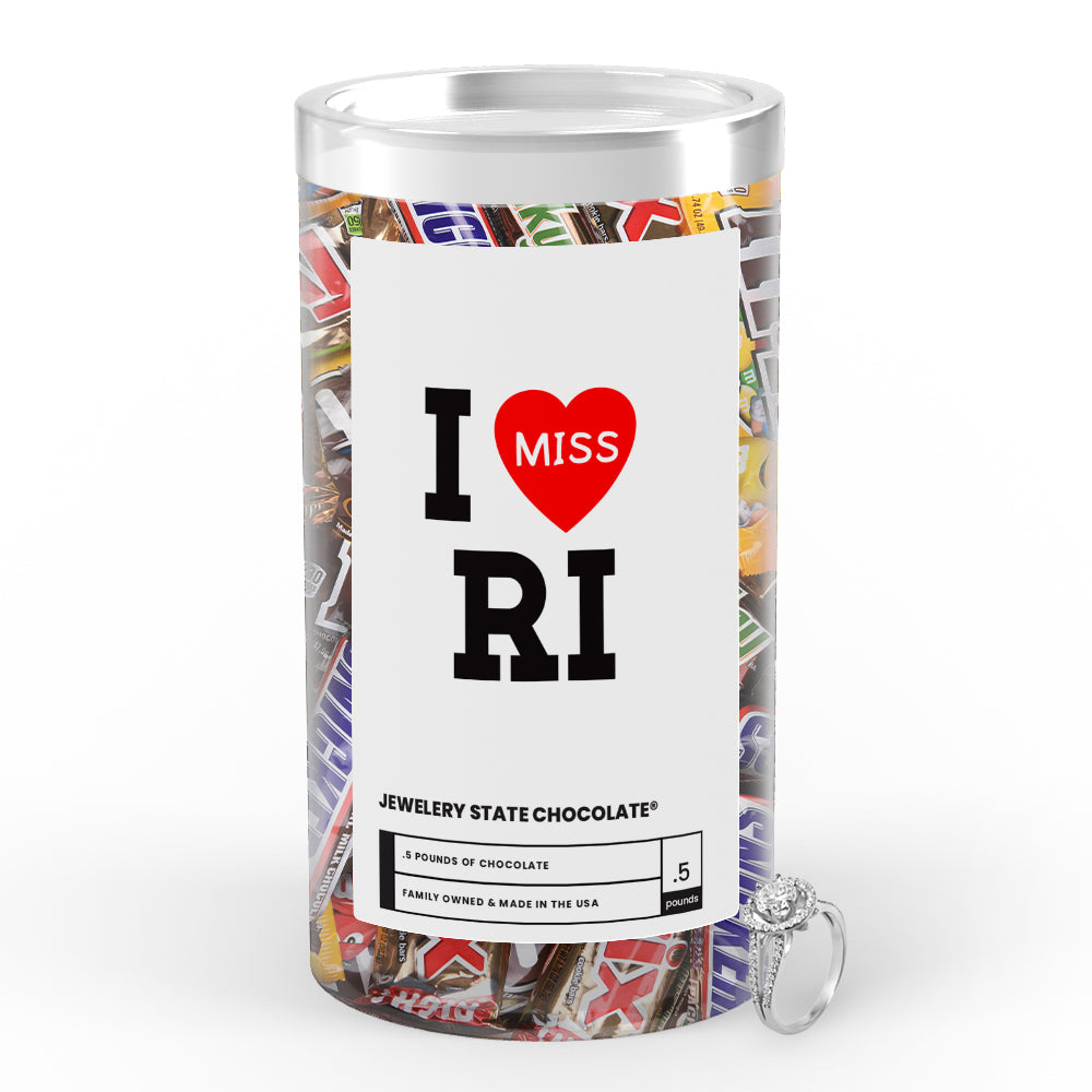 I miss RI Jewelry State Chocolate