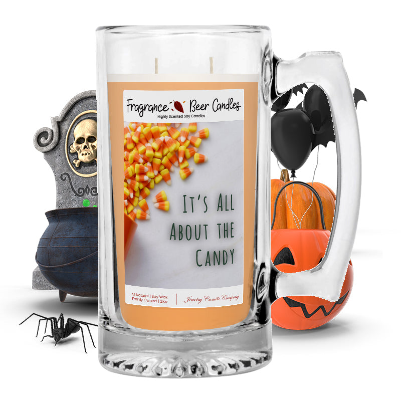It's all about the candy Fragrance Beer Candle