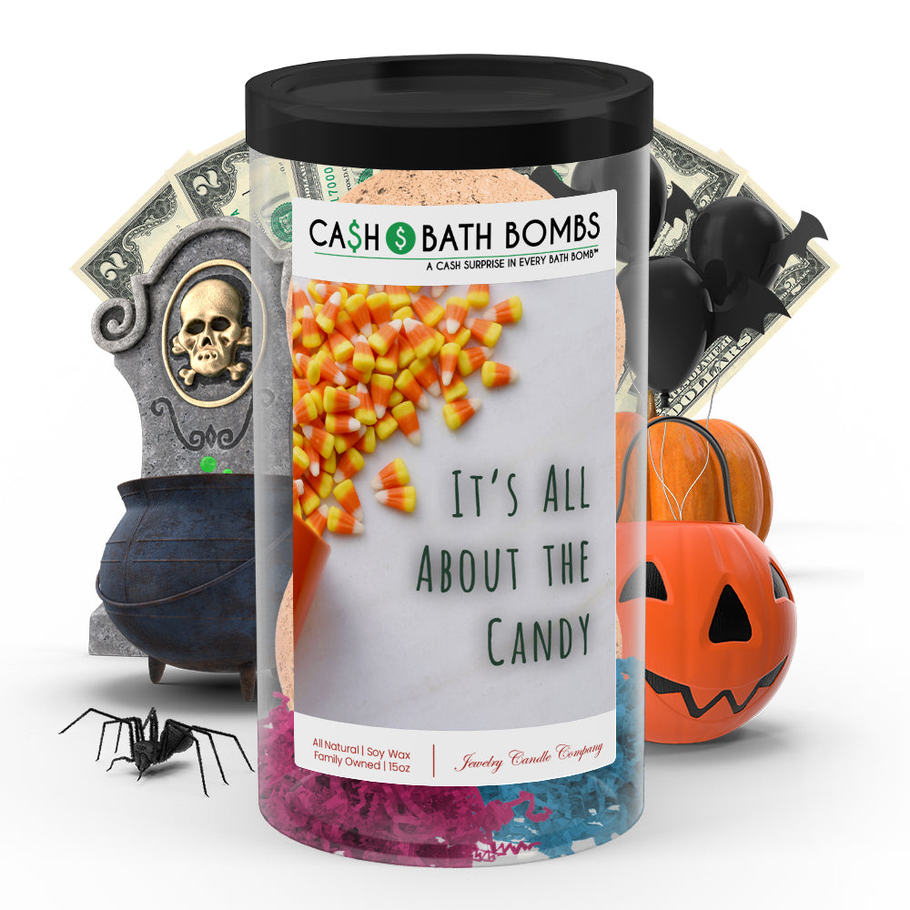 It's all about the candy Cash Bath Bombs