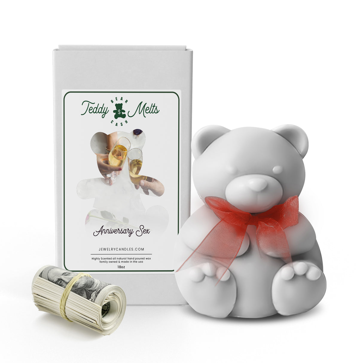 Anniversary Sex Cash Money GIANT Teddy Bear Wax Melts