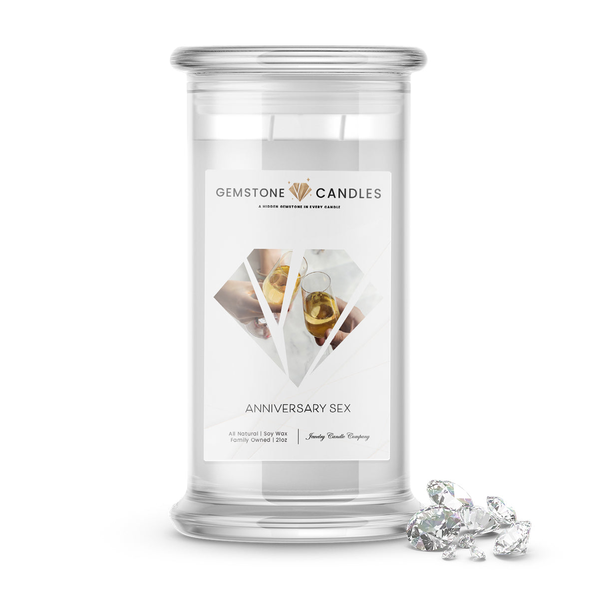 Anniversary Sex | Gemstone Candles
