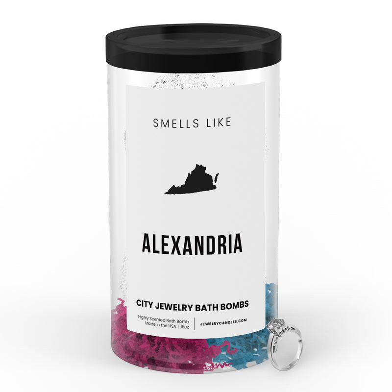 Smells Like Alexandria City Jewelry Bath Bombs