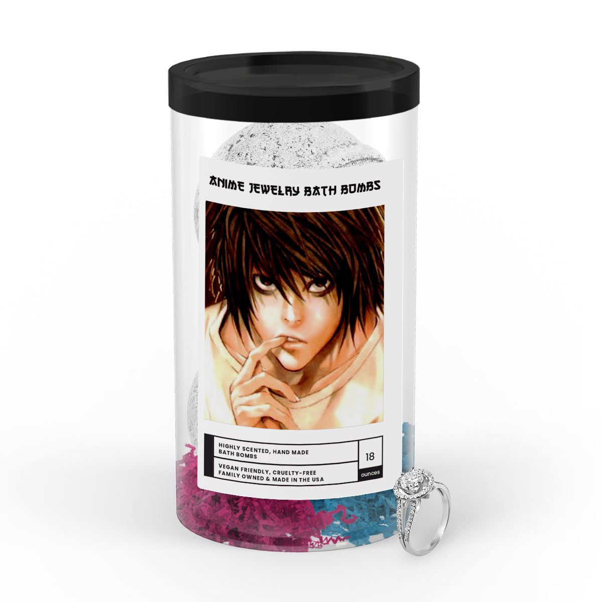 Lawliet, L (エル ローライト) | Anime Jewelry Bath Bombs