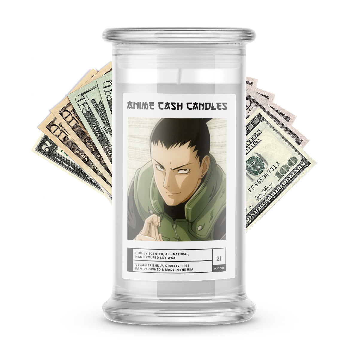 Nara, Shikamaru | Anime Cash Candle