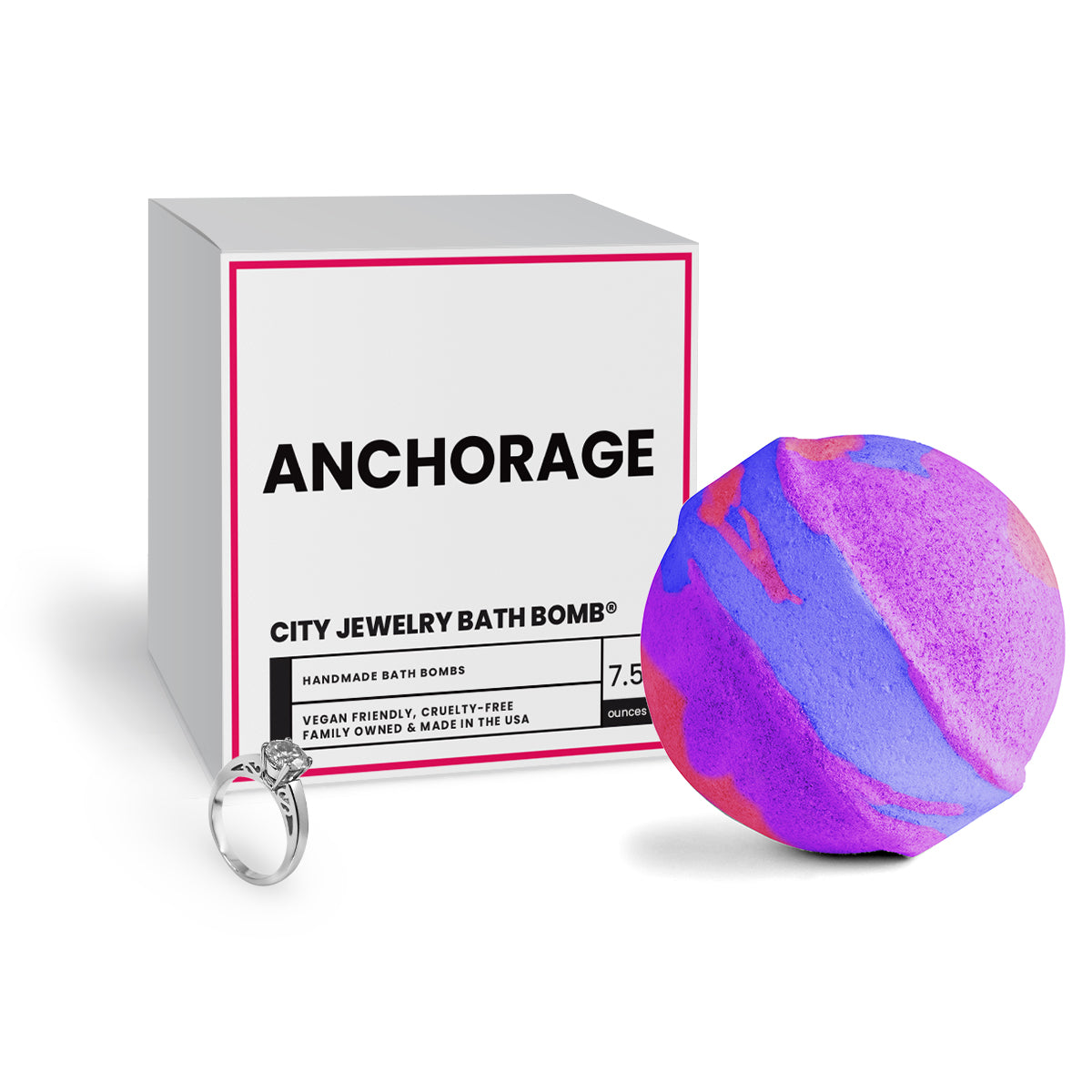 Anchorage City Jewelry Bath Bomb