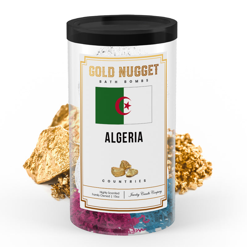 Algeria Countries Gold Nugget Bath Bombs