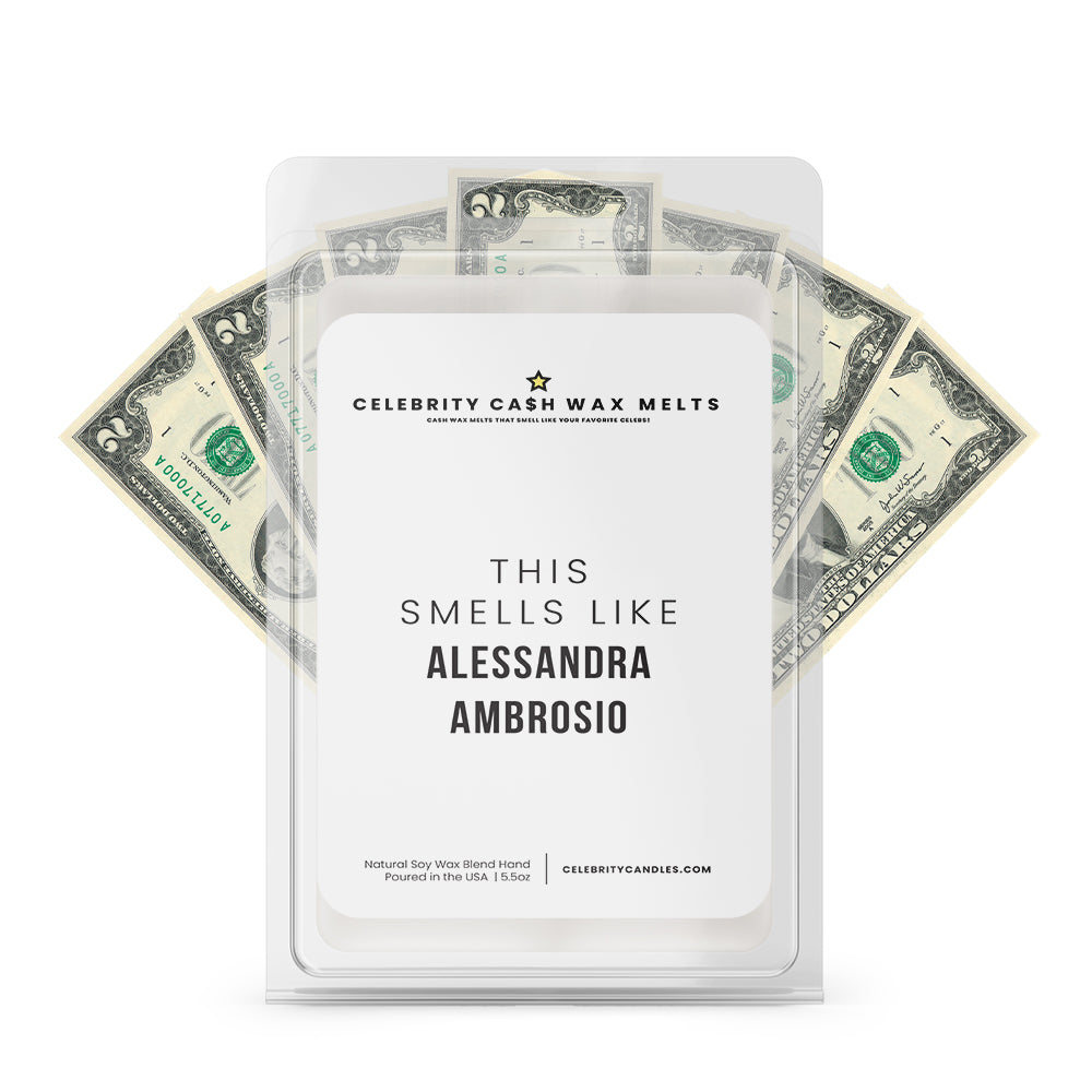 This Smells Like Alessandra Ambrosio Celebrity Cash Wax Melts