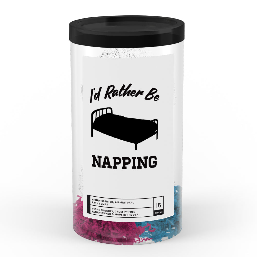 I'd rather be Napping Bath Bombs