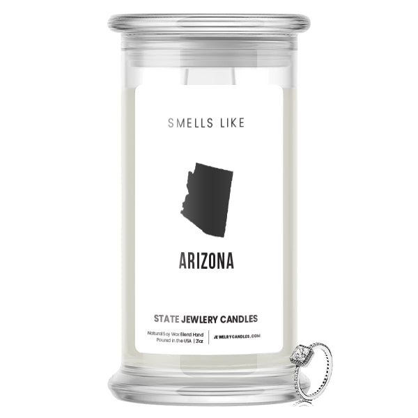 Smells Like Arizona State Jewelry Candles