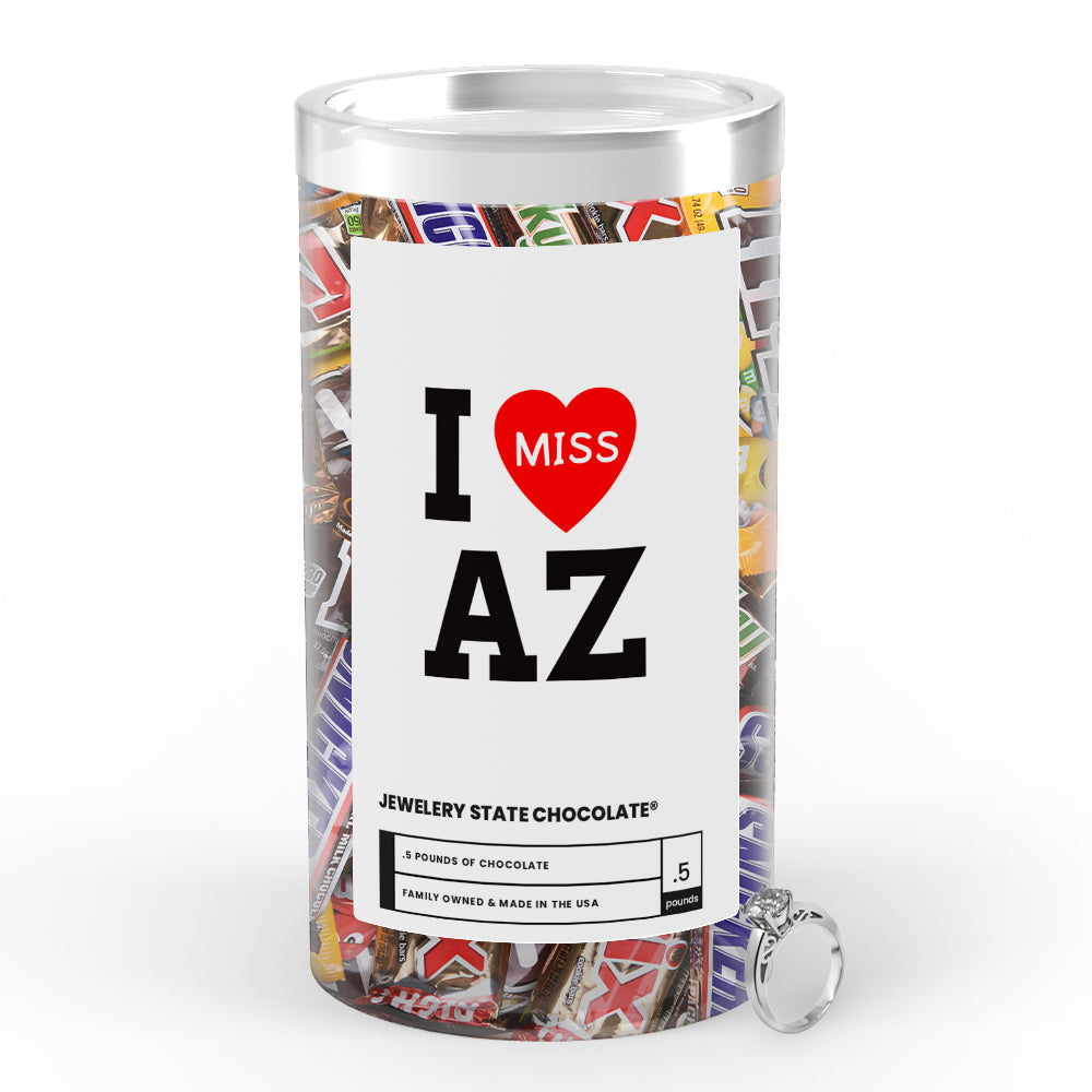 I miss AZ Jewelry State Chocolate