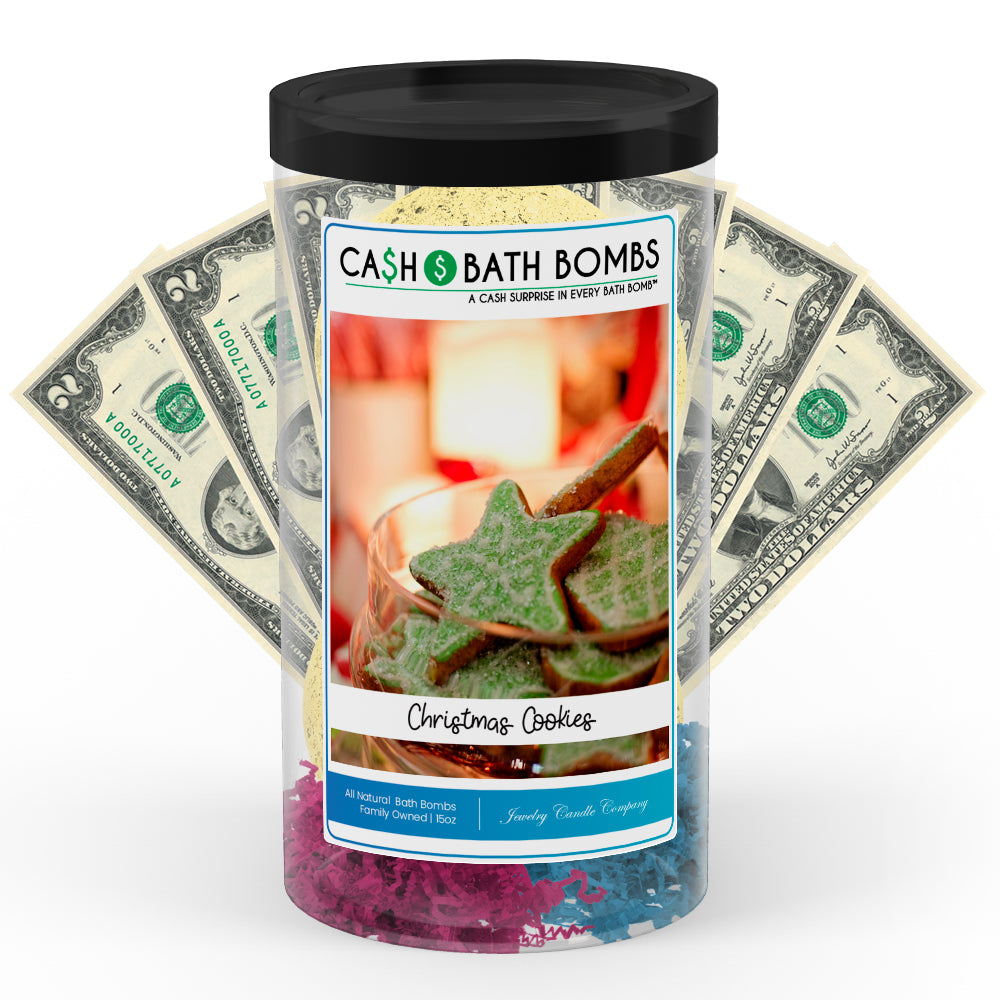 Christmas Cookies Cash Bath Bombs