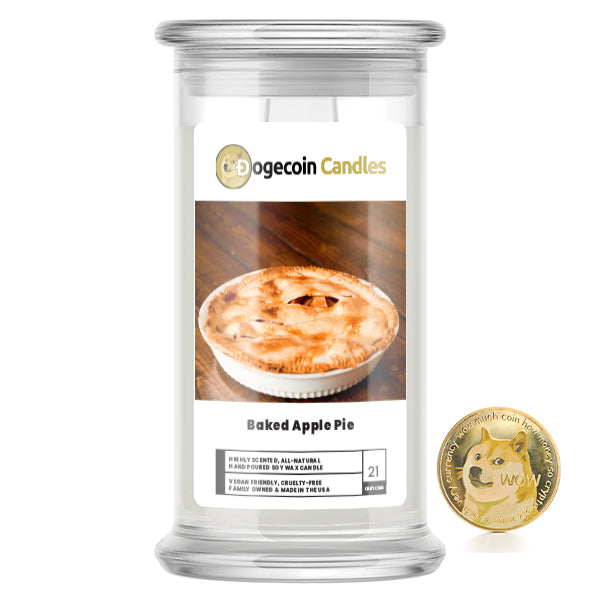 Baked Apple Pie DogeCandles