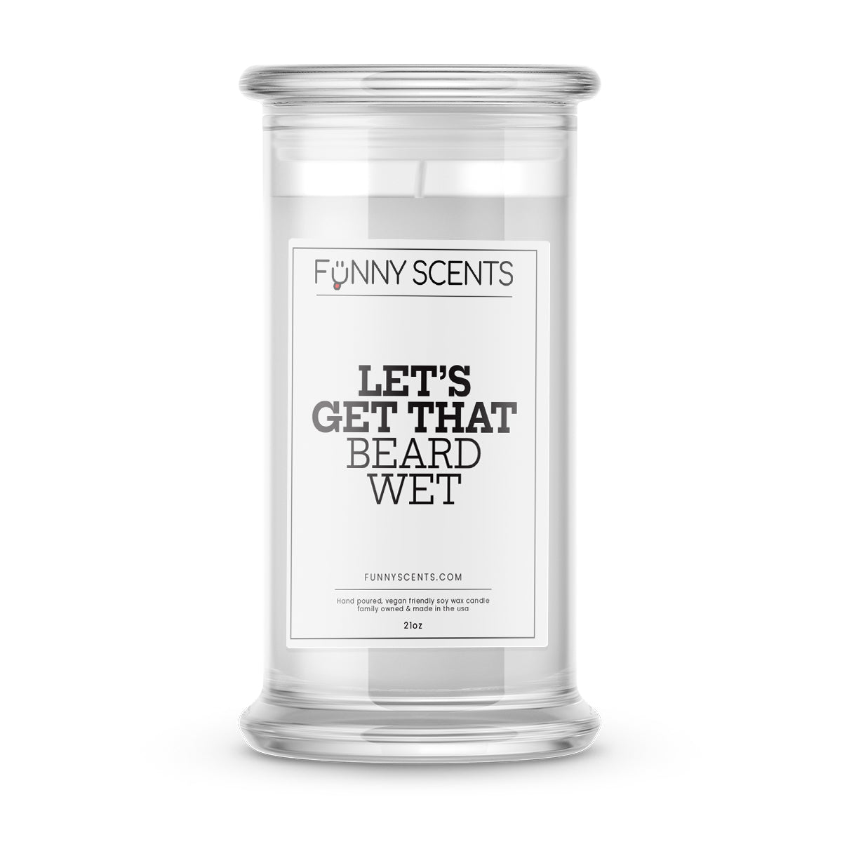 Let's get that beard wet Funny Candles