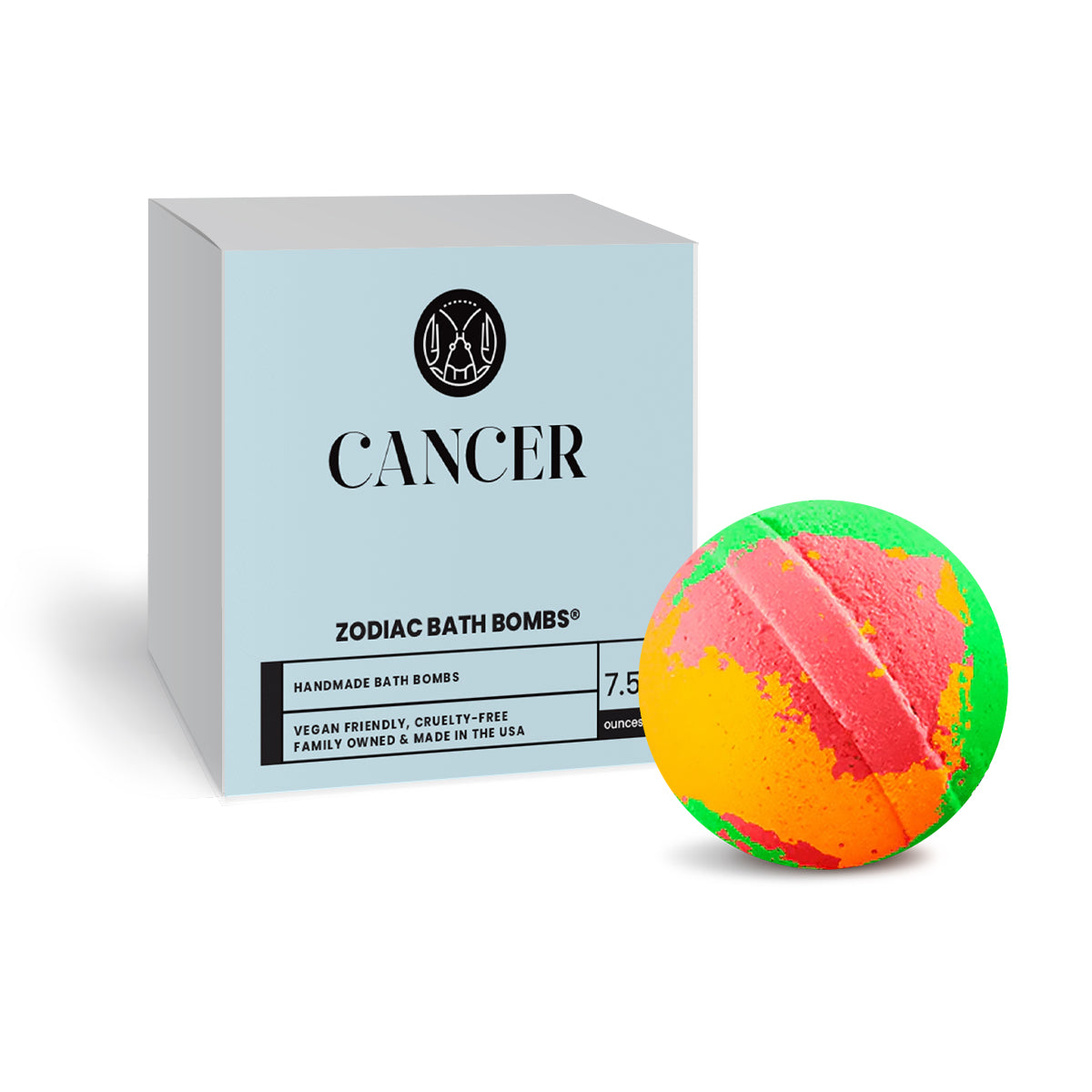 Cancer Zodiac Bath Bomb