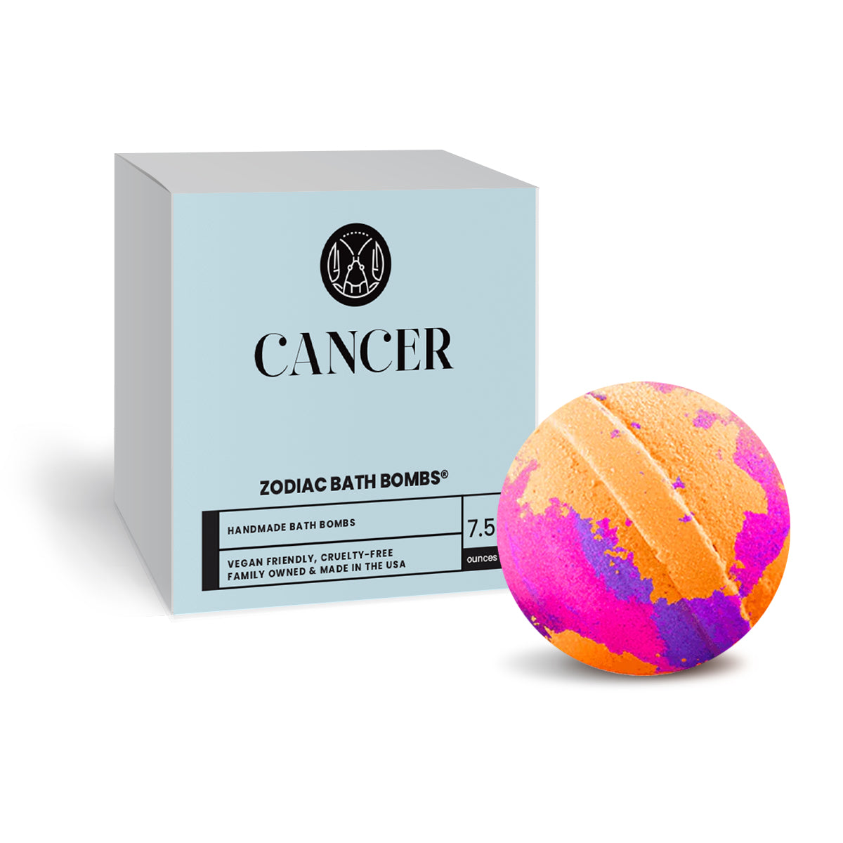Cancer Zodiac Bath Bomb
