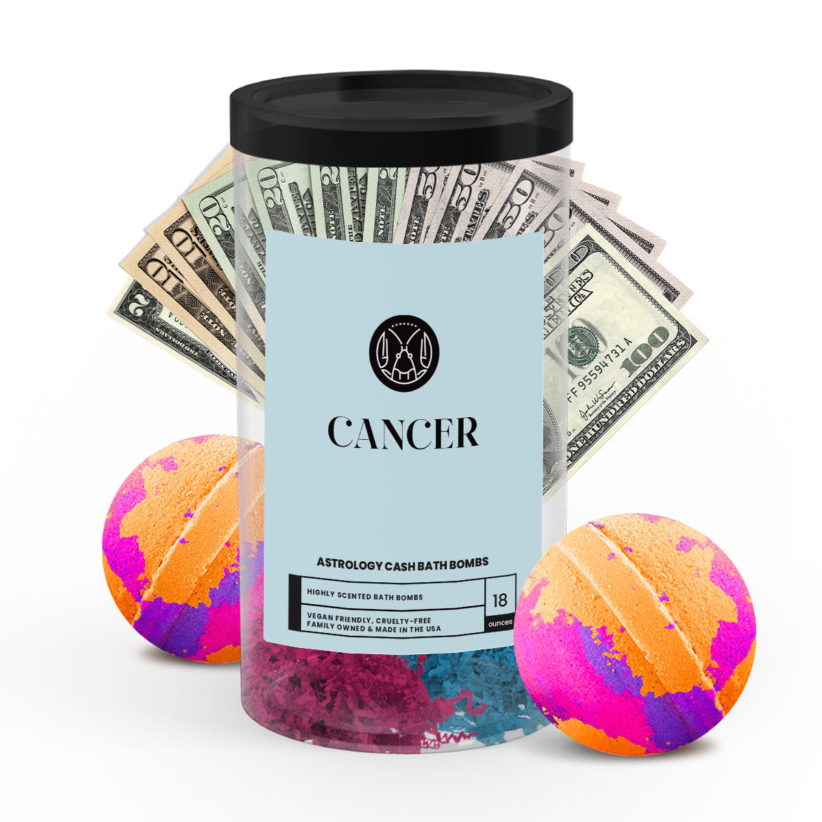 Capricorn Astrology Cash Bath Bombs