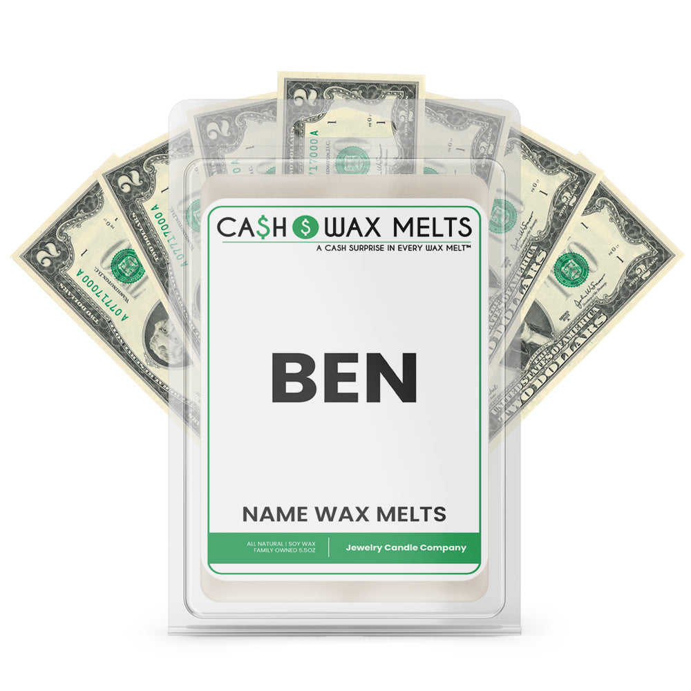 BEN Name Cash Wax Melts