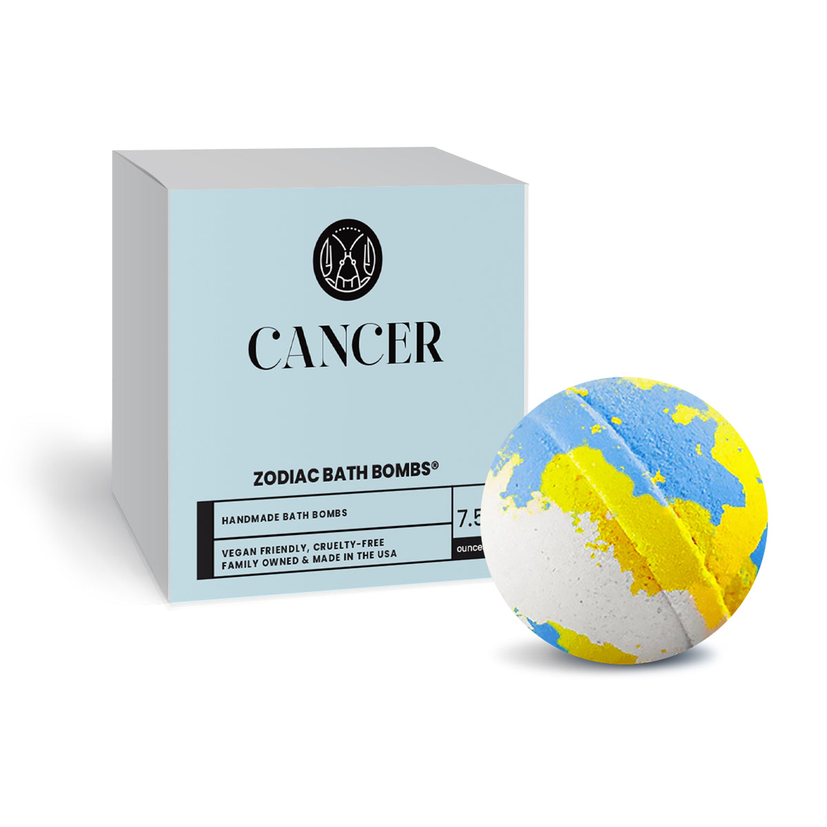 Cancer Zodiac Bath Bomb