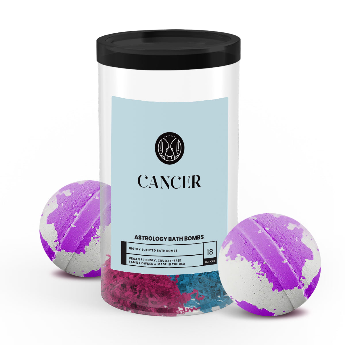 Cancer Astrology Bath Bombs
