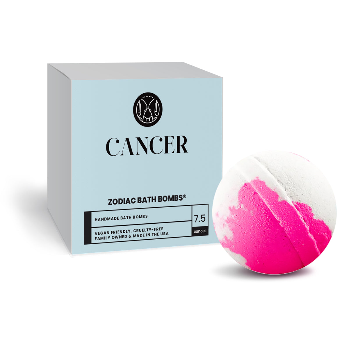 Cancer Zodiac Bath Bomb