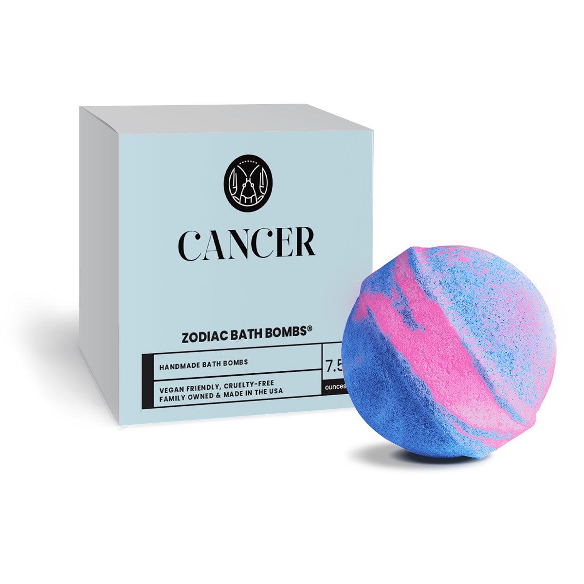 Cancer Zodiac Bath Bomb