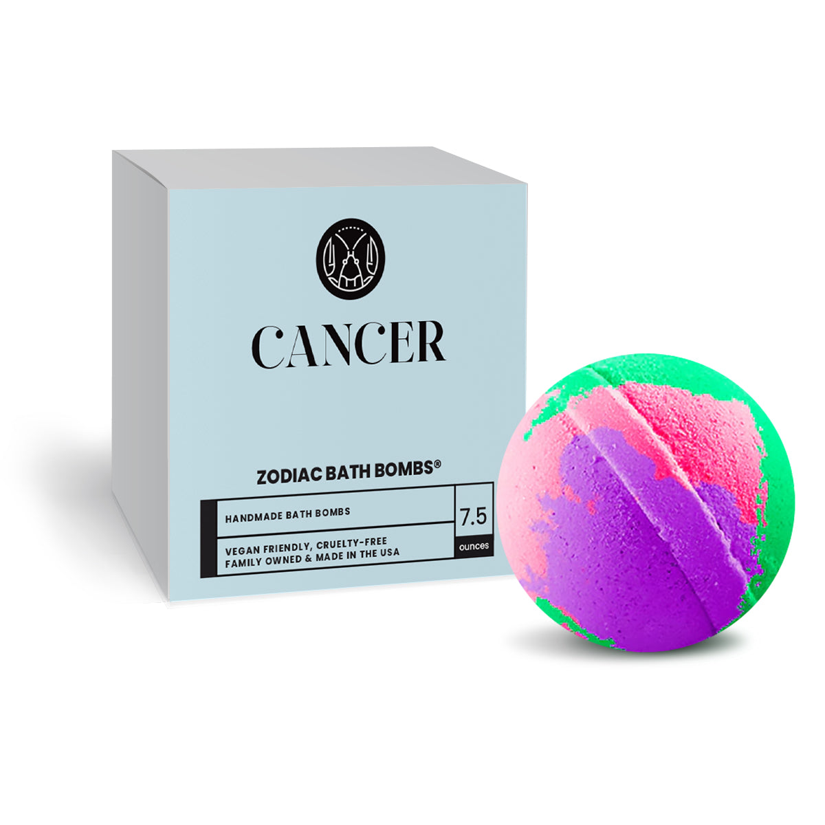 Cancer Zodiac Bath Bomb