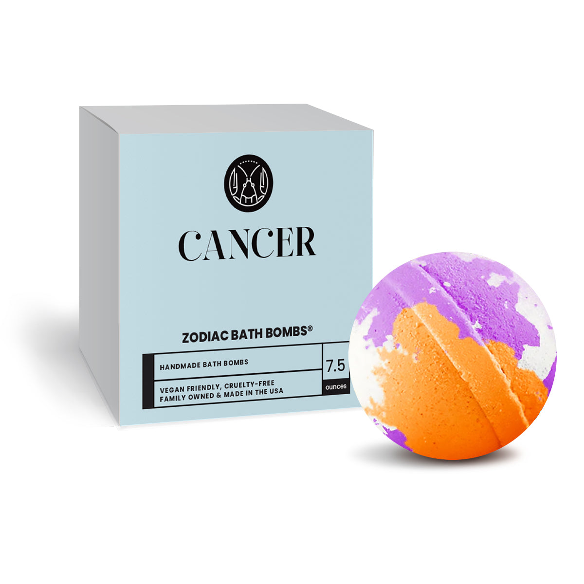 Cancer Zodiac Bath Bomb