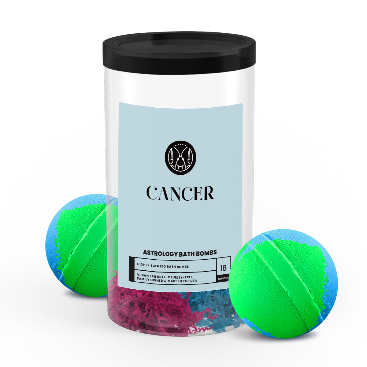 Cancer Astrology Bath Bombs