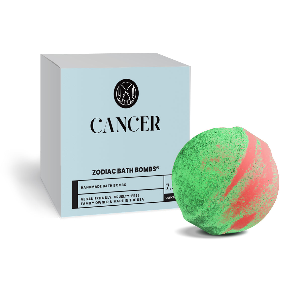 Cancer Zodiac Bath Bomb