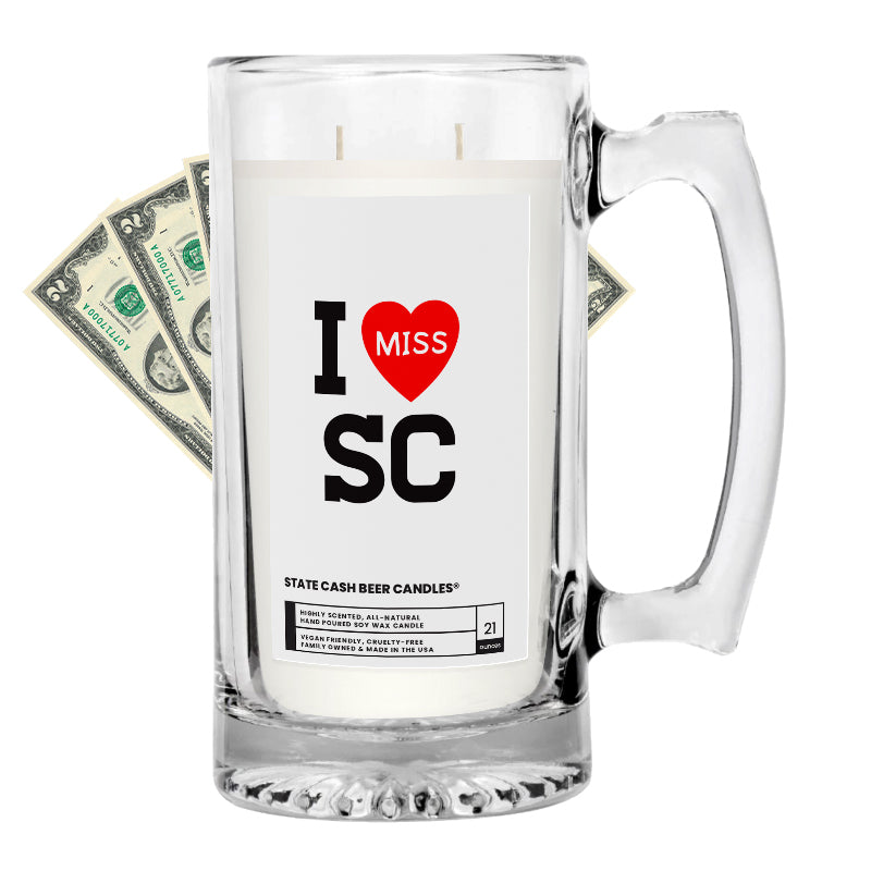 I miss SC State Cash Beer Candles