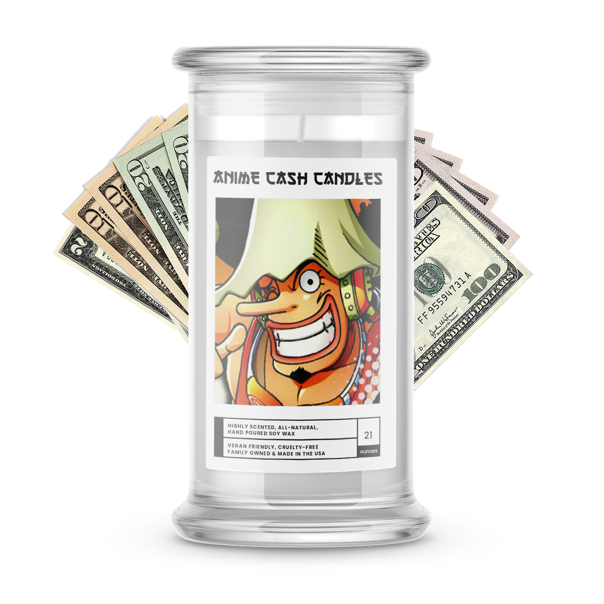Usopp | Anime Cash Candle