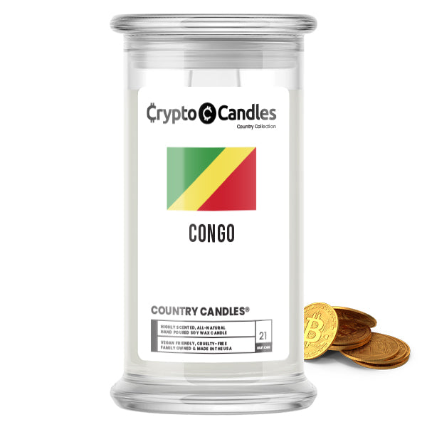 Congo Country Crypto Candles