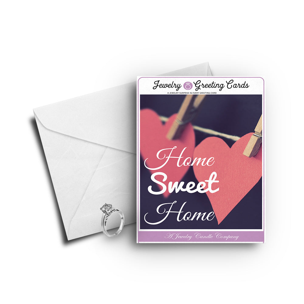Home sweet home Greetings Card