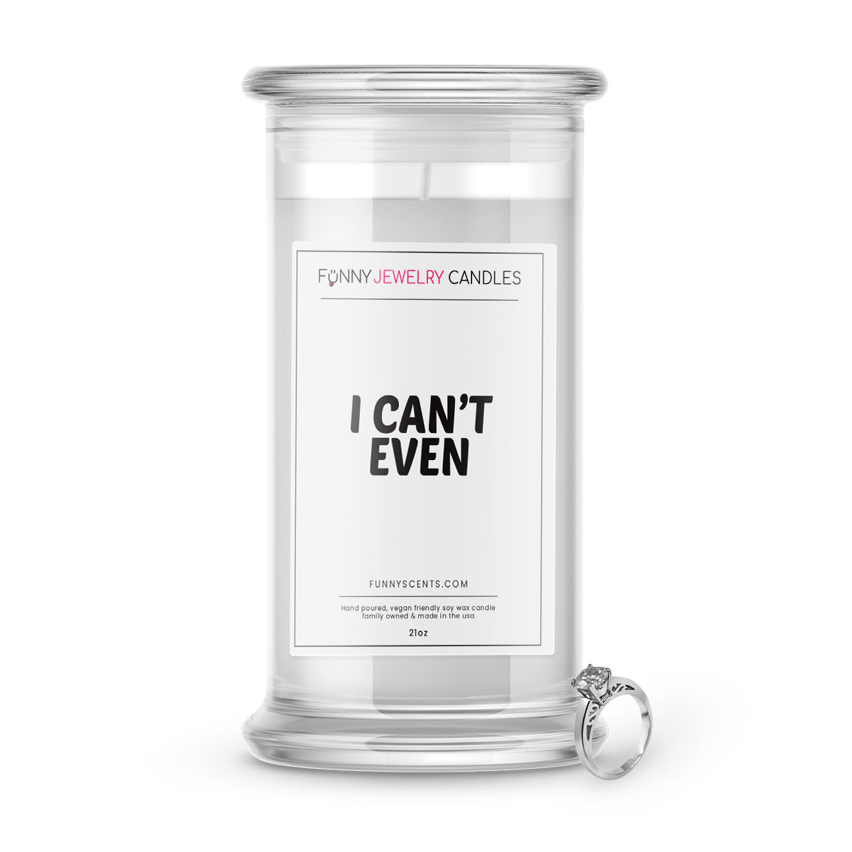 I Can't Even Jewelry Funny Candles