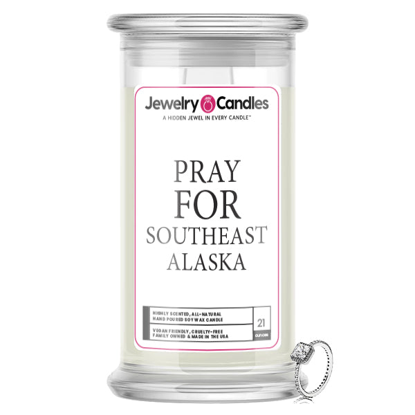 Pray For Southeast Alaska Jewelry Candle