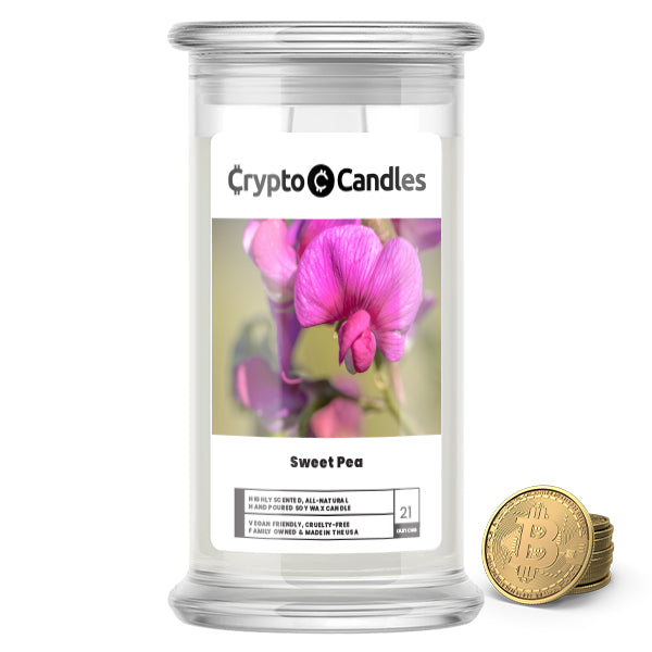 Sweet Pea Crypto Candles