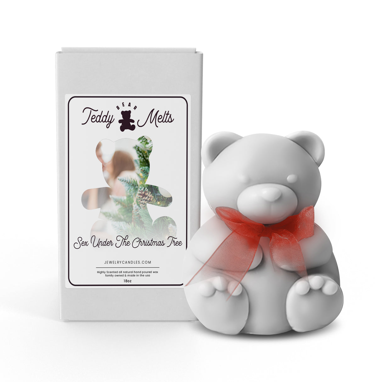 Sex Under The Christmas Tree GIANT Teddy Bear Wax Melts