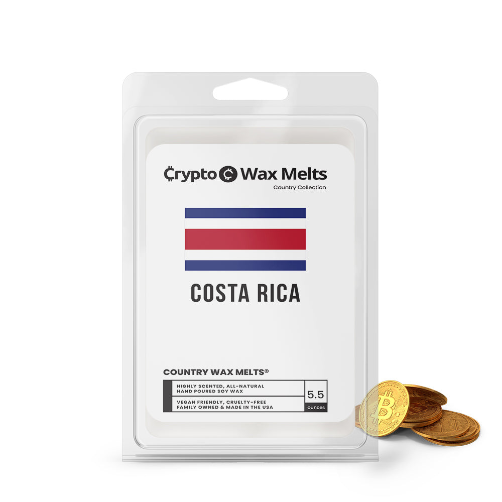 Costa Rica Country Crypto Wax Melts