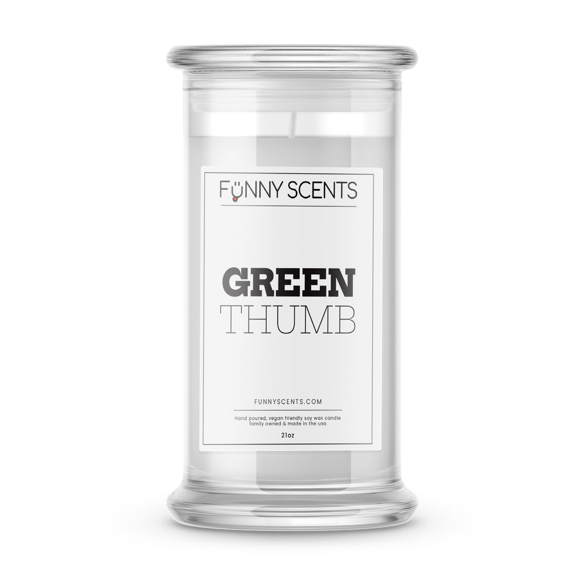 Green Thumb Funny Candles