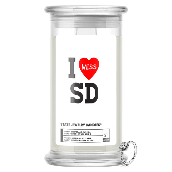 I miss SD State Jewelry Candle