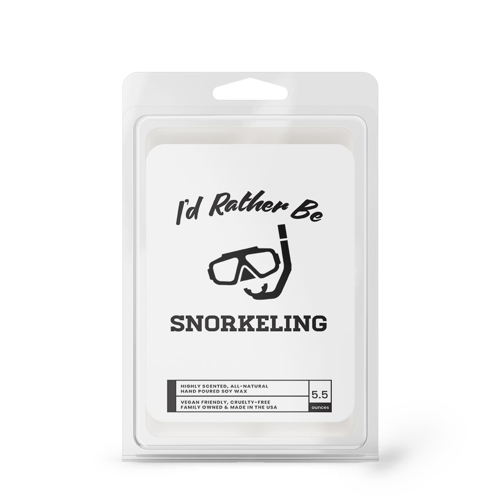 I'd rather be Snorkeling Wax Melts