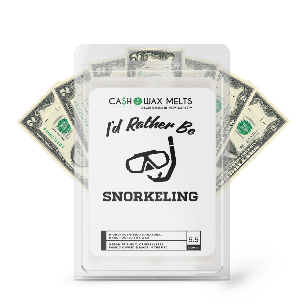 I'd rather be Snorkeling Cash Wax Melts