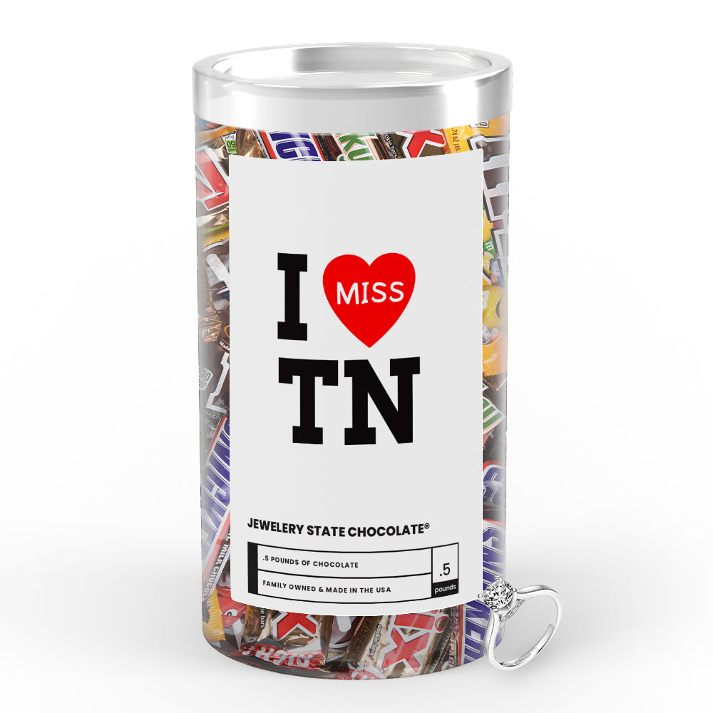 I miss TN Jewelry State Chocolate