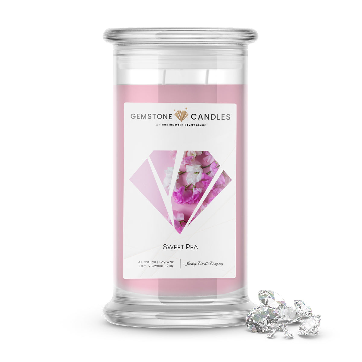 Sweet Pew | Gemstone Candles