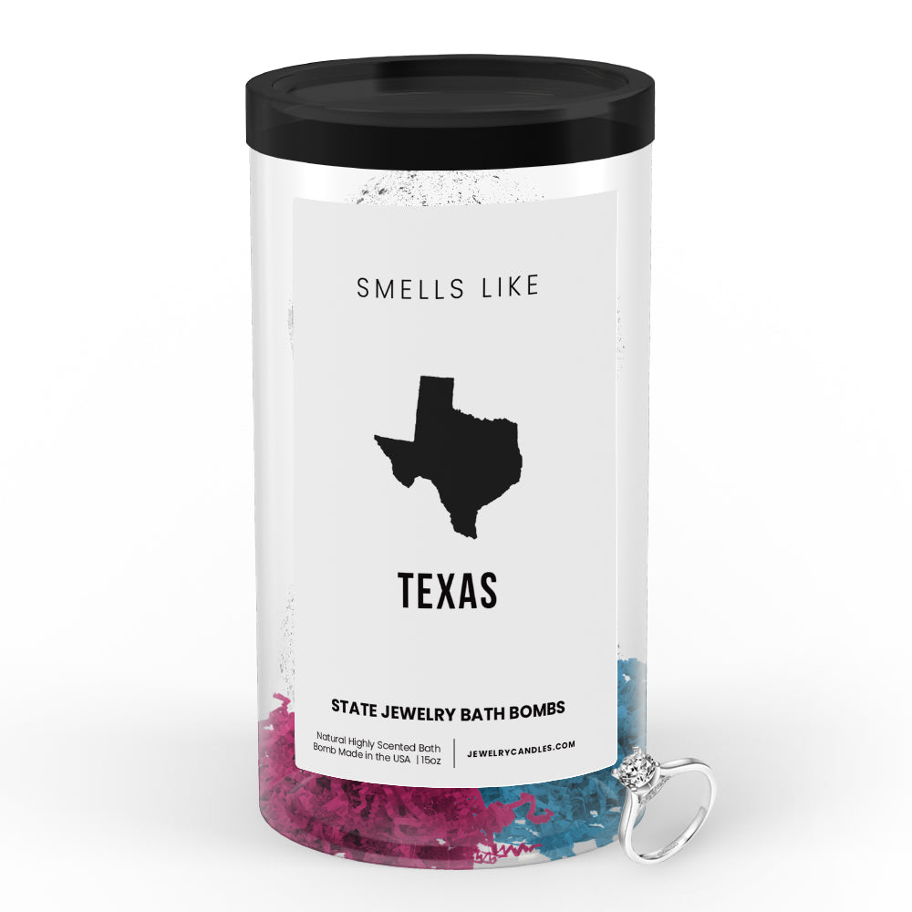 Smells Like Texas State Jewelry Bath Bombs