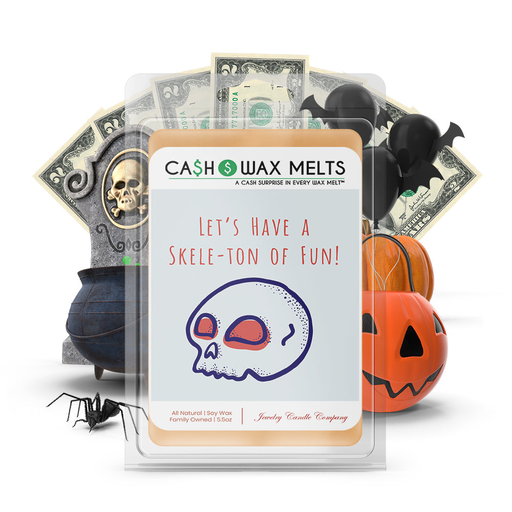 Let's have a skele-ton of fun! Cash Wax Melts