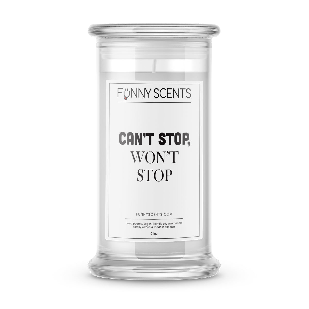 Can't Stop, Won't Stop Funny Candles