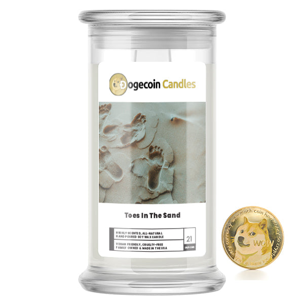 Toes In The Sand DogeCandles